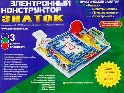 Лот: 7447030. Фото: 1. Электронный конструктор "Знаток... Конструкторы