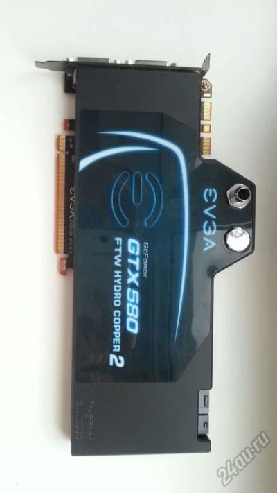 Лот: 5555837. Фото: 1. Nvidia GTX 580 Gydro Copper 2... Видеокарты