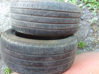 Лот: 18023812. Фото: 1. Два колеса Pirelli 225/50 ZR 17... Шины