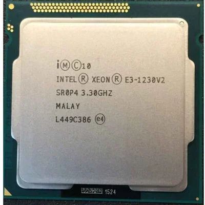 Лот: 9895925. Фото: 1. ts.cpu Процессор xeon E3-1230v2... Процессоры