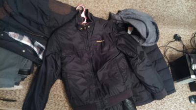 Лот: 8856021. Фото: 1. Куртка Reebok оригинал осень-весна. Верхняя одежда