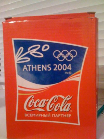 Лот: 3926129. Фото: 1. Coca-cola Олимпийский Афинский... Другое (сувениры, подарки)