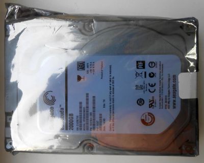 Лот: 4574661. Фото: 1. Жесткий диск Seagate 2000 ГБ Barracuda... Жёсткие диски (HDD)