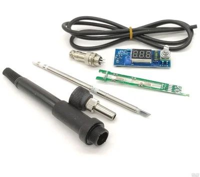 Лот: 16555891. Фото: 1. DIY Kit паяльная станция T12DIY. Радиолюбительский инструмент