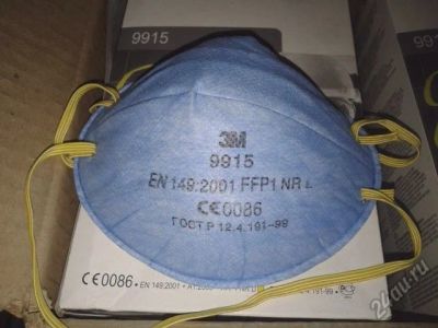Лот: 5813758. Фото: 1. Респиратор 9915 3М. Противогазы, респираторы