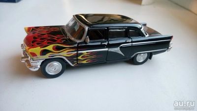 Лот: 8027943. Фото: 1. Чайка ГАЗ-13 с пламенем. Автомоделизм