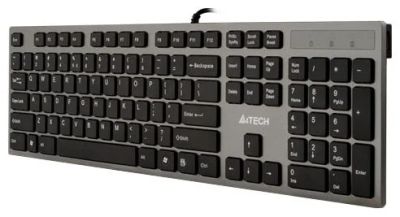 Лот: 8110039. Фото: 1. A4Tech KV-300H dark Grey USB. Клавиатуры и мыши