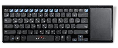 Лот: 6977433. Фото: 1. Oklick 850ST чернный usb беспроводная... Клавиатуры и мыши