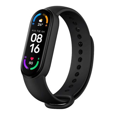 Лот: 17696556. Фото: 1. Xiaomi Mi Band 6. Новый, РСТ ЕАС... Смарт-часы, фитнес-браслеты, аксессуары