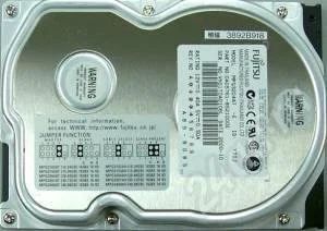 Лот: 358832. Фото: 1. fujitsu mpg3204at IDE 20Gb. Жёсткие диски (HDD)