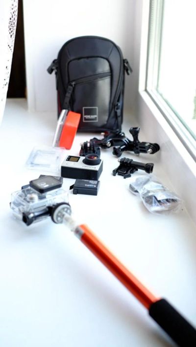 Лот: 6007358. Фото: 1. GoPro hero 4 silver состояние... Видеокамеры