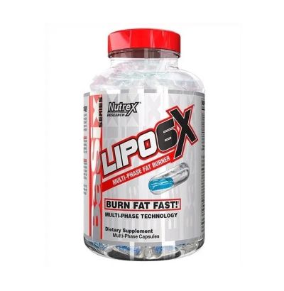 Лот: 14934864. Фото: 1. Жиросжигатель Lipo 6x от Nutrex... Спортивное питание, витамины