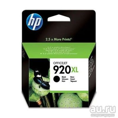 Лот: 13116241. Фото: 1. Картридж HP CD975AE (№920XL, black... Картриджи, расходные материалы