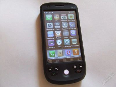 Лот: 1014637. Фото: 1. Htc W007 - 2sim, TV, WiFi, mini... Кнопочные мобильные телефоны