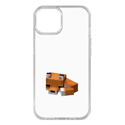 Лот: 25051188. Фото: 1. Чехол Krutoff Clear Case Minecraft... Чехлы, бамперы