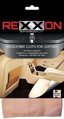 Лот: 25549117. Фото: 1. Салфетка микрофибра для кожи REXXON. Инвентарь для уборки