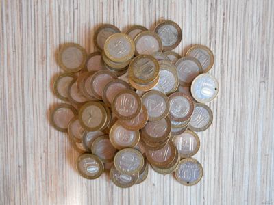 Лот: 12993196. Фото: 1. Юбилейные монеты 80 шт. Россия после 1991 года