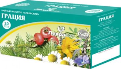 Лот: 6991631. Фото: 1. Сбор Грация для похудения, ф/пак... Антисептики, защитные средства, медицинские маски