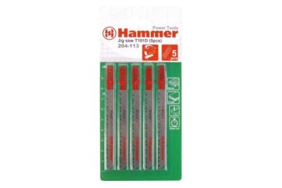 Лот: 19795945. Фото: 1. Полотно д/эл. лобзика HAMMER 204-115... Разное