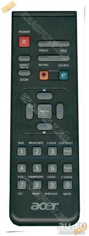 Лот: 15908230. Фото: 1. Пульт ACER A-2603, P1100, P1200. Пульты ДУ