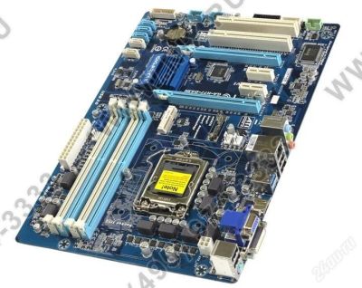 Лот: 2694022. Фото: 1. Мат плата Gigabyte h77-ds3h для... Материнские платы