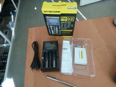 Лот: 9372592. Фото: 1. Зарядное устройство NiteCore D2... Аккумуляторы, зарядные