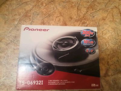 Лот: 12120608. Фото: 1. Динамики Pioneer ts-g6932i новые... Акустика автомобильная