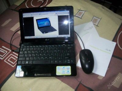 Лот: 933248. Фото: 1. Ноутбук Asus Eee PC 1008HA Black. Ноутбуки