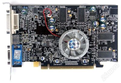 Лот: 610861. Фото: 1. Saphire Ati Radeon x550 128Mb... Видеокарты