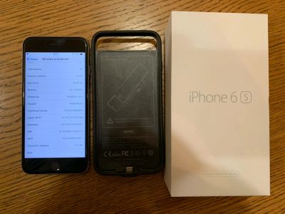 Лот: 13122432. Фото: 1. Apple iPhone 6S 64GB Space Gray. Смартфоны