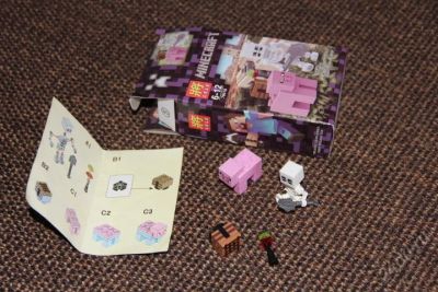 Лот: 5833699. Фото: 1. Конструктор Mincraft, аналог Lego. Конструкторы