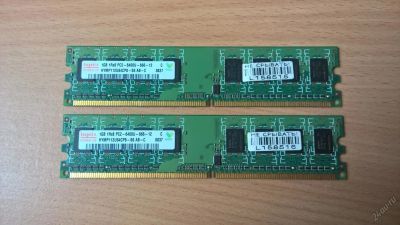Лот: 5666302. Фото: 1. HYMP112U64CP8-S6 DDR2 1GB DIMM... Оперативная память