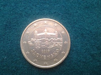 Лот: 6358334. Фото: 1. 50 евроцентов,Словакия,2009г... Европа