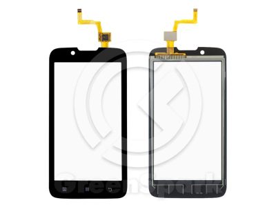 Лот: 16537095. Фото: 1. Тачскрин для Lenovo A328 (черный... Дисплеи, дисплейные модули, тачскрины