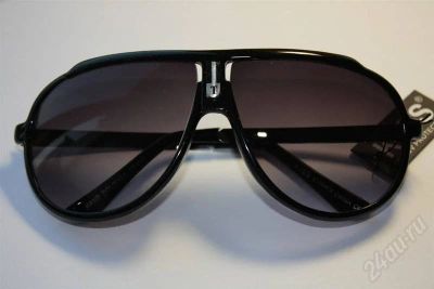 Лот: 642639. Фото: 1. Очки AVIATOR CARRERA TURBO черные... Очки солнцезащитные