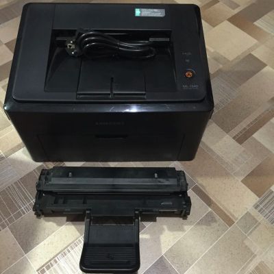 Лот: 7347452. Фото: 1. Принтер Samsung ML-1640. 2 картриджа... Лазерные принтеры