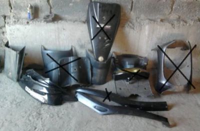 Лот: 7653316. Фото: 1. пластик на Honda dio 18-27 Suzuki... Запчасти