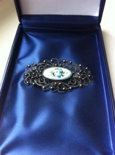 Лот: 6191283. Фото: 1. Брошь . Скань . Ювелирные изделия