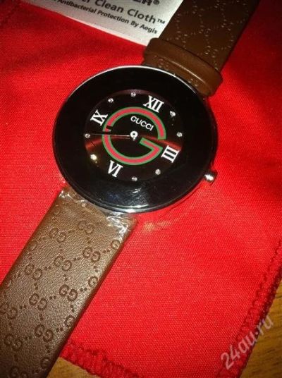 Лот: 1341907. Фото: 1. Часы Gucci (коричневые). Другие наручные часы