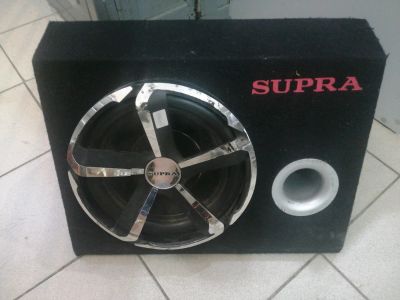 Лот: 18193188. Фото: 1. Автомобильный сабвуфер Supra SRD-301A... Сабвуферы