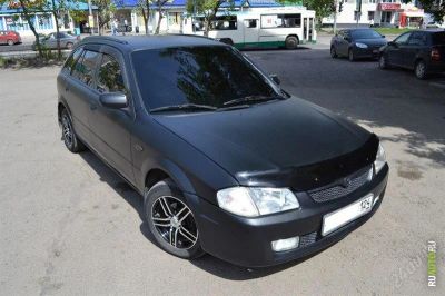Лот: 2235406. Фото: 1. Mazda 323F (Familia Левый руль... Автомобили