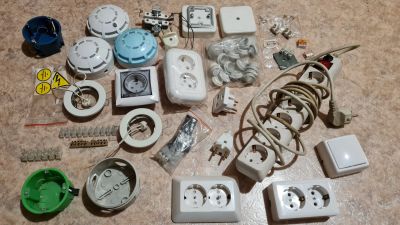 Лот: 20514980. Фото: 1. Удлинитель , провода , розетки... Провода, кабели