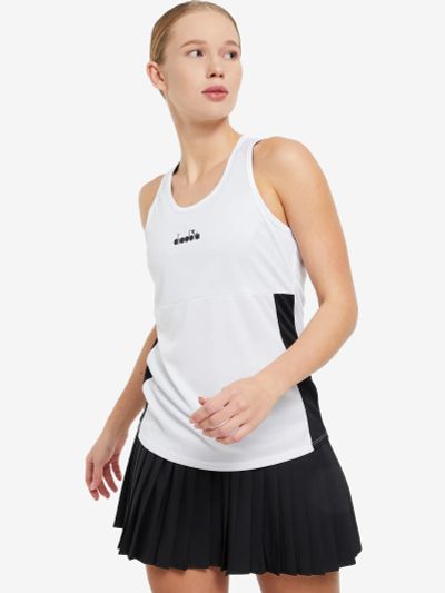 Лот: 22448628. Фото: 1. Майка женская Diadora, Белый. Топы, майки