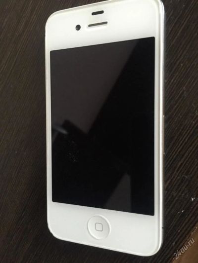 Лот: 5273963. Фото: 1. iPhone 4 16GB White. Смартфоны