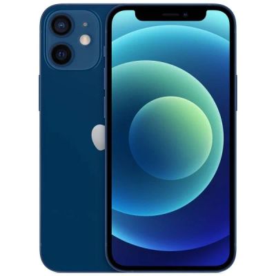 Лот: 16947199. Фото: 1. iPhone 12 mini 64Gb Blue. Смартфоны