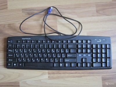 Лот: 6087780. Фото: 1. Клавиатура Genius K627 черная... Клавиатуры и мыши