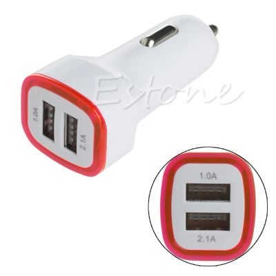 Лот: 7166556. Фото: 1. Автомобильный адаптер USB, зарядное... Зарядные устройства, блоки питания, адаптеры сетевые для смартфонов