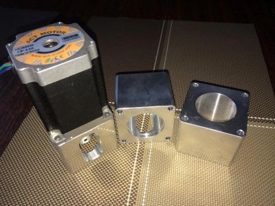 Лот: 4945972. Фото: 1. Шаговый двигатель ЧПУ NEMA23 76mm... Промышленное