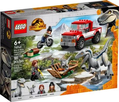 Лот: 25733844. Фото: 1. Lego Jurassic World 76946 Блу... Конструкторы