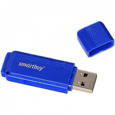 Лот: 20877722. Фото: 1. USB Flash SmartBuy Dock 16GB синий... Карты памяти